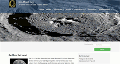 Desktop Screenshot of der-mond.org